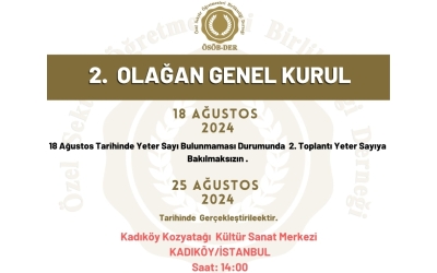 2. OLAĞAN GENEL KURUL